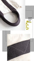 A mature, vertically long canvas bag