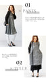 A tunic dress that is unique, stylish, and yet neat.
