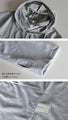 Enjoy the luxurious drape. A deformed top with a slanted back (gray)