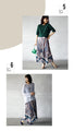 A flared skirt that covers your figure just by wearing it