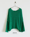 A knit cardigan in a trendy color that will make you look great: Green