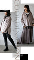 A deep V-neck hoodie that can be layered in spring, autumn, and winter