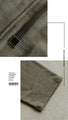 The khaki hoodie is perfect for layering in spring, autumn and winter