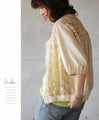 ★A floral lace blouson with just the right amount of sweetness
