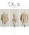 ★A floral lace blouson with just the right amount of sweetness