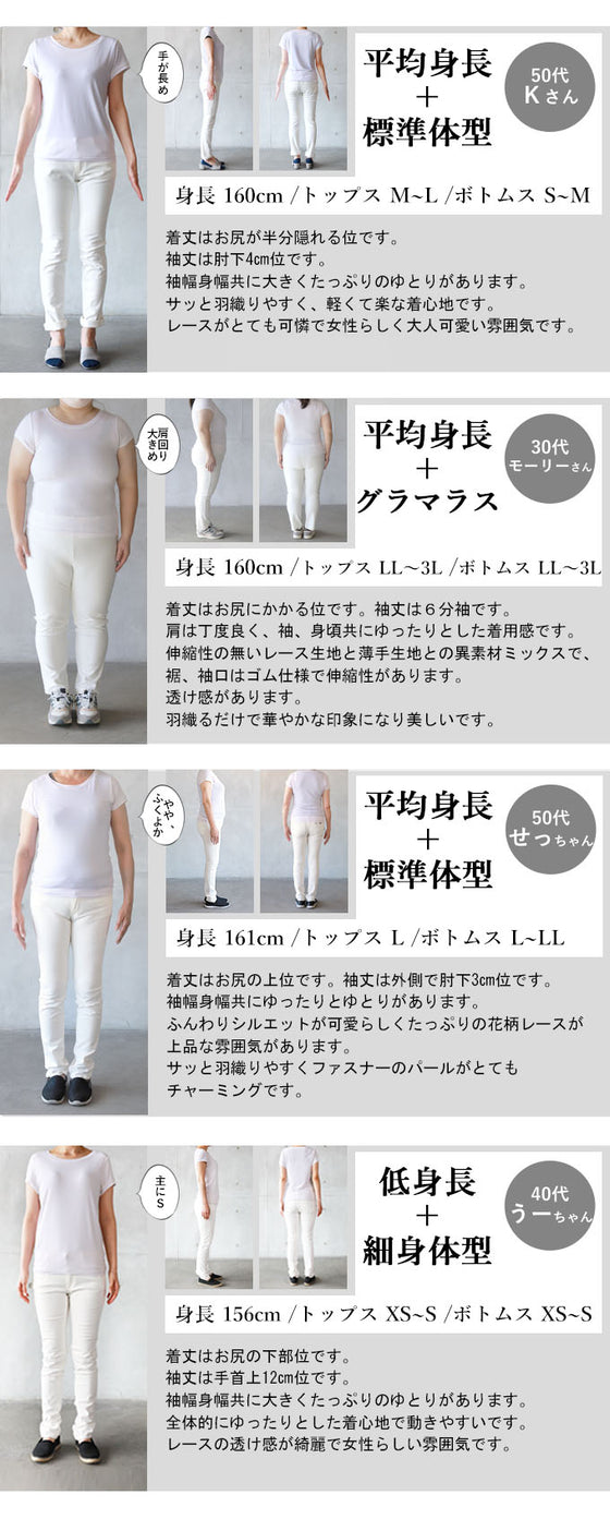 ★程よい甘さ加減にハマる花レースブルゾン