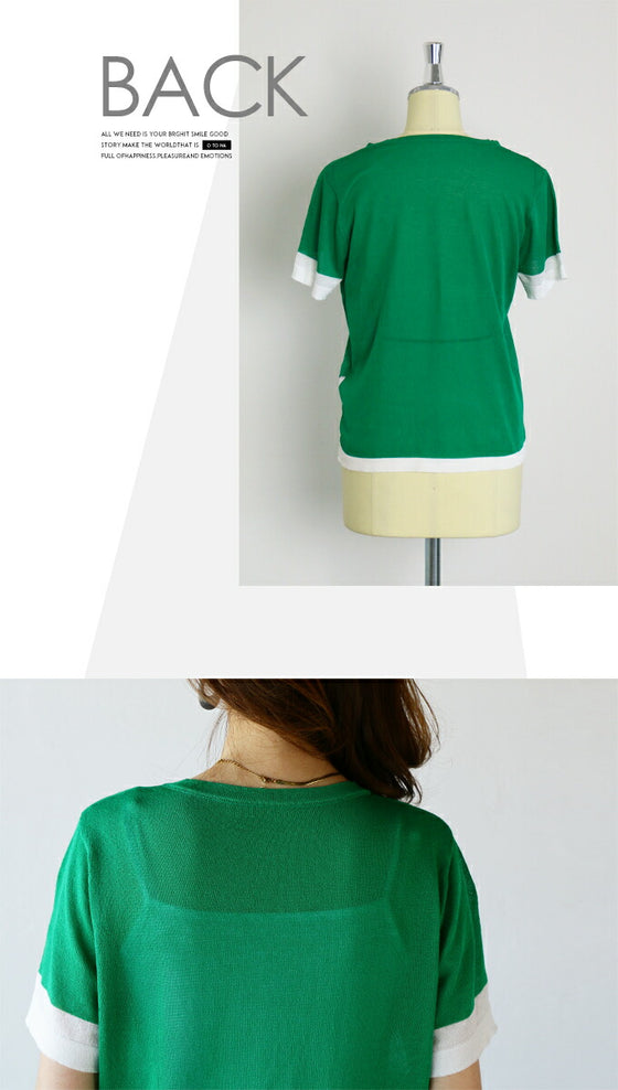 A layered top that looks great even though it's just one piece