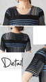 A pleated dress for a ladylike look