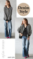 A very convenient striped blouson that will liven up any plain look