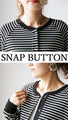 A very convenient striped blouson that will liven up any plain look