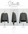 A very convenient striped blouson that will liven up any plain look