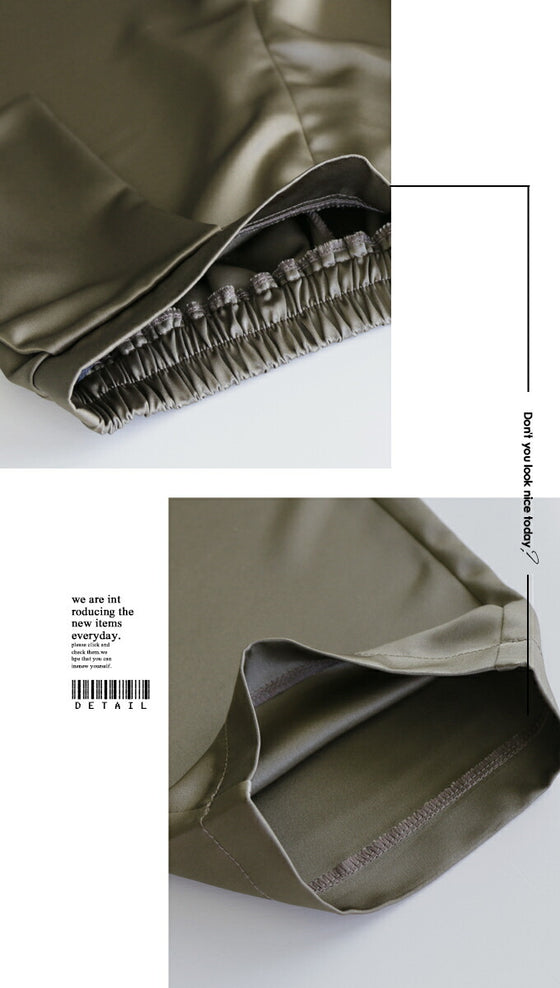 Glossy pants for adults