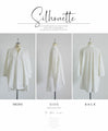 A skipper long shirt with puffy sleeves that instantly increases your femininity