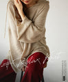 A stylish knitwear for adults to wear loosely