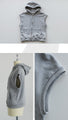 Adult cute relaxed shoulder-drop vest top hoodie