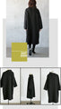 Fluffy quilted big collar dress