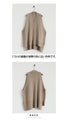 I love this step-up oversized knit vest