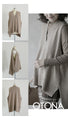 I love this step-up oversized knit vest