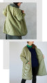Quilted and fleece reversible outerwear