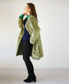 Quilted and fleece reversible outerwear