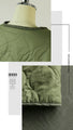 Quilted and fleece reversible outerwear