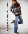 Nostalgic and warm knit pattern