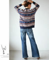 Nostalgic and warm knit pattern