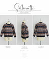 Nostalgic and warm knit pattern