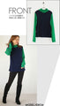 A colorful inner top that will make you an expert