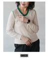 Green is effective. Use your favorite color casually.