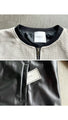 A casual, modern blouson made from different materials