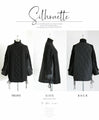 If you're unsure of how to combine different materials to keep you warm, try this versatile black top