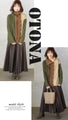 A captivating top in the sophisticated tricolor cardigan