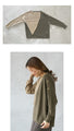 A knit top with exquisite color combinations for adults