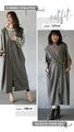 It's not too cute, which is nice. A 3-way jumper skirt for adults.