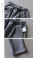 もちもち暖か主張し過ぎないチェックパンツ