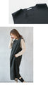 A vest dress with a belt that makes you look stylish
