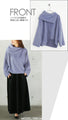 Airy Shaggy A top that makes you feel a little luxurious