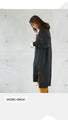 A reliable adult V-neck knit long dress