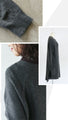 A reliable adult V-neck knit long dress