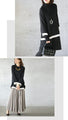 A modified blouse with a flowing hem that catches your eye
