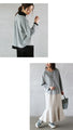 Pastel colors that adults can wear too. A suede top that will lift your spirits: 