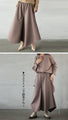 Flared pants with this shape that creates a stylish look