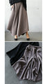 Flared pants with this shape that creates a stylish look