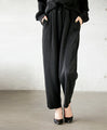 Not too casual, fully pleated two-piece set