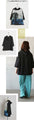Casual, fashionable, and cool. Art pattern 3/4 sleeve hoodie
