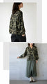 Lightweight, stylish and casual camouflage sweat top