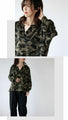 Lightweight, stylish and casual camouflage sweat top