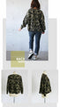 Lightweight, stylish and casual camouflage sweat top