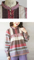 A blouse that's easy to put on and looks great